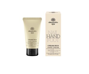 alessandro spa Hand Cream Rich, rikkaliku niisutusega noorendav kätekreem, 75ml