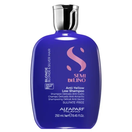 Alfaparf Semi di Lino Blonde Intense Anti-Yellow Low Shampoo, 250ml